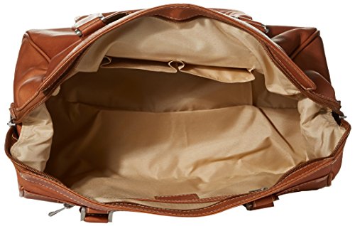 Saddle Piel Leather Double Handle Handbag