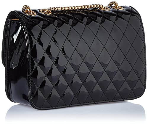 Lino Perros Black Faux Leather Handbag for Women