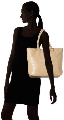 Anne Klein Perfect Large Sand Tote Bag
