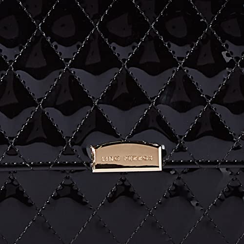 Lino Perros Black Faux Leather Handbag for Women