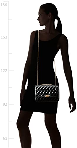 Lino Perros Black Faux Leather Handbag for Women