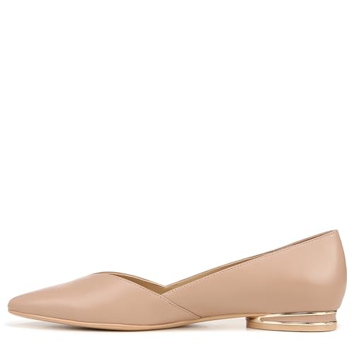 Naturalizer Women’s Havana Pointed Toe Flat, Beige