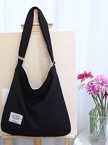 Large Canvas Retro Women's Shoulder Bag Handbag