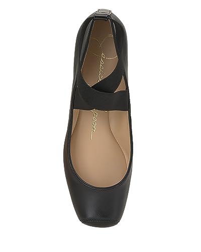 Vintage Jessica Simpson Ballet Flats, Black, Women's 6.5