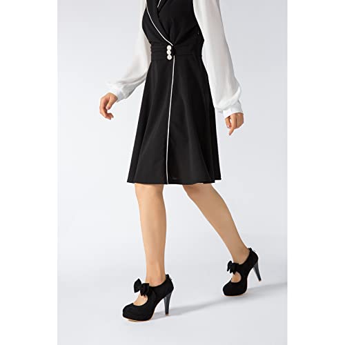 Vintage Black Label Bow Tie Heel Mary Janes