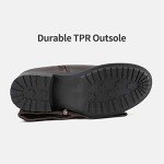 DREAM PAIRS Women's Knee High Riding Boots Brown