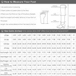 DREAM PAIRS Women's Knee High Riding Boots Brown