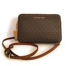 Michael Kors Women's Brown Jet Set Crossbody Bag