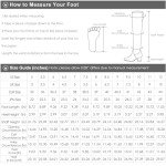 DREAM PAIRS Women's Black Faux Fur Knee-High Boots