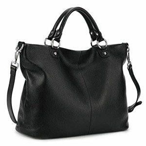 Kattee Women's Soft Leather Tote Bag and Satchel