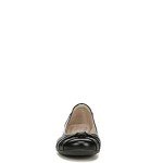 Women's Natural Soul Black Synthetic Flat Shoes