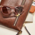 Fossil Women's Fiona Brown Leather Crossbody Bag
