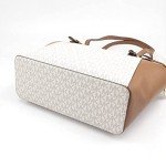 Michael Kors Charlotte Large Vanilla Tote Bag