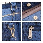 Dasein Women's Blue Crossbody Bag with Handle