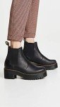 Black Dr. Martens Chelsea Boots for Women - Size 39