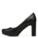 Naturalizer Women's Berlin Black Platform Heels
