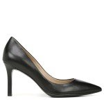 Naturalizer Women's Anna Black Leather High Heel Pumps