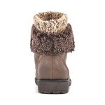 CLIFFS BY WHITE MOUNTAIN Women's Duena Hiking Style Boot, Brown Multi/Fabric, 9 M