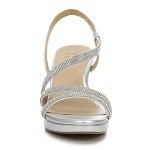 Naturalizer Brenta 2 Women's Silver Heels, Size 39