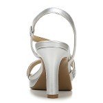 Naturalizer Brenta 2 Women's Silver Heels, Size 39