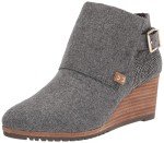 Dr. Scholl's Women's Gray Flannel Ankle Boots
