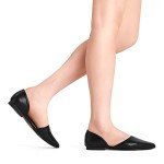 DREAM PAIRS Women's Elegant Pointed Toe Ballet Flats