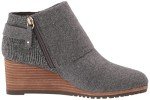 Dr. Scholl's Women's Gray Flannel Ankle Boots