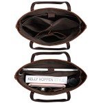 S-ZONE Women's Vintage Leather Crossbody Bag