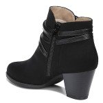 LifeStride Jezebel Women's Black Ankle Bootie