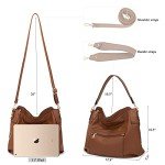 Idesort Women's 3-Piece Crossbody Bag Set