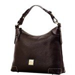 Dooney & Bourke Black Leather Hobo Shoulder Bag