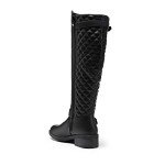 Chunky Block Heel Knee-High Boots for Women