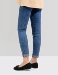 Black Round Toe Slip-On Work Ballet Flats