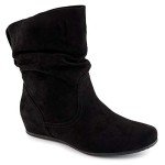 XAPPEAL Carney Women's Black Slip-On Ankle Boot