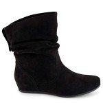 XAPPEAL Carney Women's Black Slip-On Ankle Boot