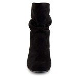 XAPPEAL Carney Women's Black Slip-On Ankle Boot