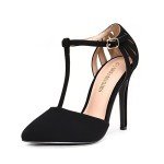 DREAM PAIRS Women's Pointed Toe Stiletto Heels