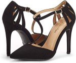 DREAM PAIRS Women's Pointed Toe Stiletto Heels
