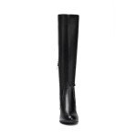 DREAM PAIRS Women's Chunky Heel Knee High Boots