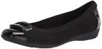 Anne Klein Women's Black Uplift Ballet Flats Size 9