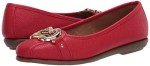 Aerosoles Women's Big Bet Red Flats, Size 7