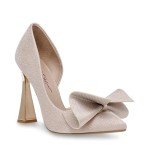 Betsey Johnson Champagne Nobble Women's Pump
