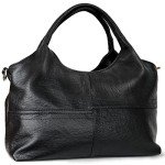 KOGTLA Women's Vegan Leather Tote & Crossbody Bag