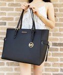 Michael Kors Black Saffiano Leather Tote Bag