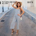 IDIFU Women's Crisscross Strappy Platform Heeled Sandals