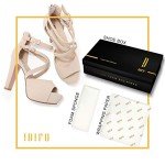 IDIFU Women's Crisscross Strappy Platform Heeled Sandals