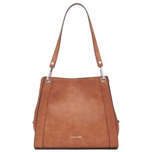 Calvin Klein Women's Reyna Triple Compartment Shoulder Bag