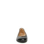 Naturalizer Women's Vivienne Black Leather Ballet Flats