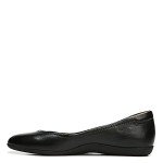 Naturalizer Women's Vivienne Black Leather Ballet Flats