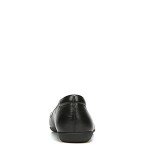 Naturalizer Women's Vivienne Black Leather Ballet Flats